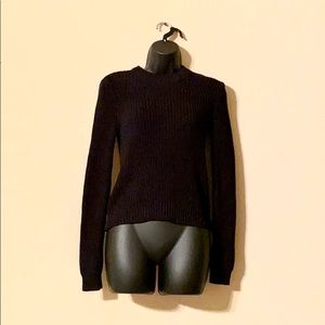 H&M Black Crew Neck Sweater, XS